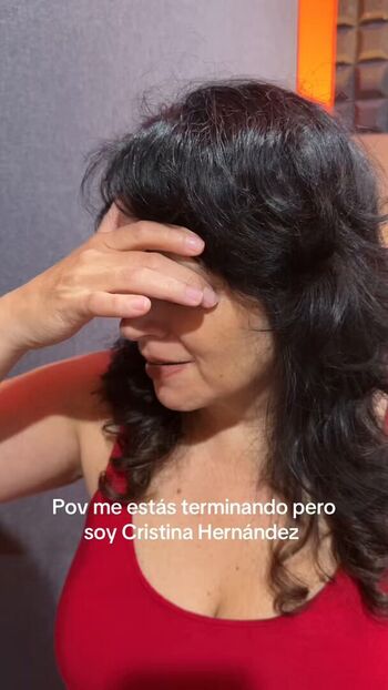 Full leaked Cristina hernndez private onlyfans photo